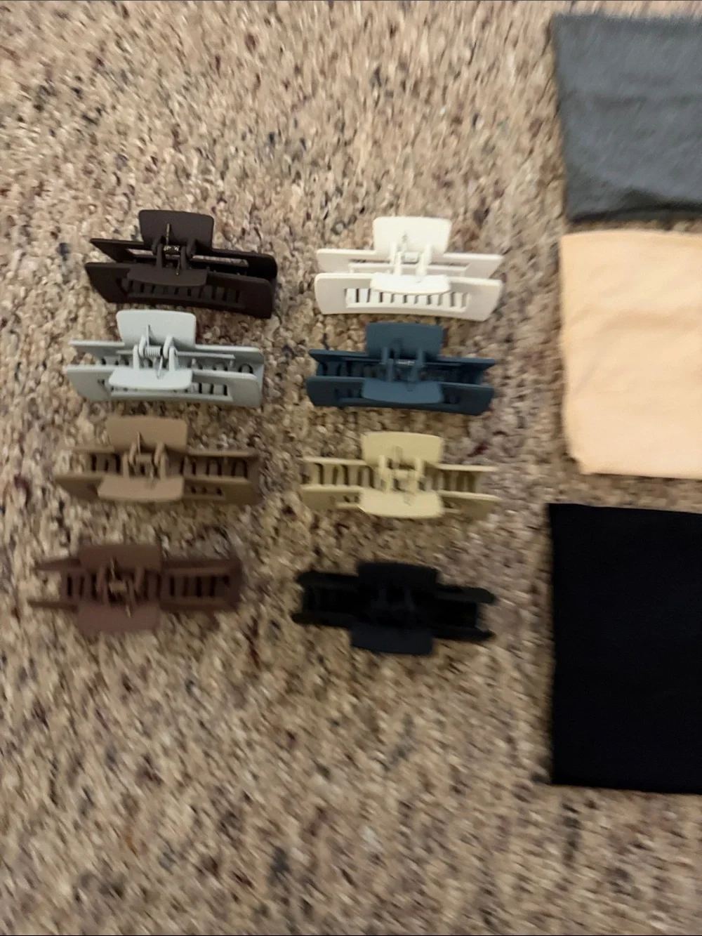 6 Headbands & 8 Claw Clips- Pack of Assorted Colors